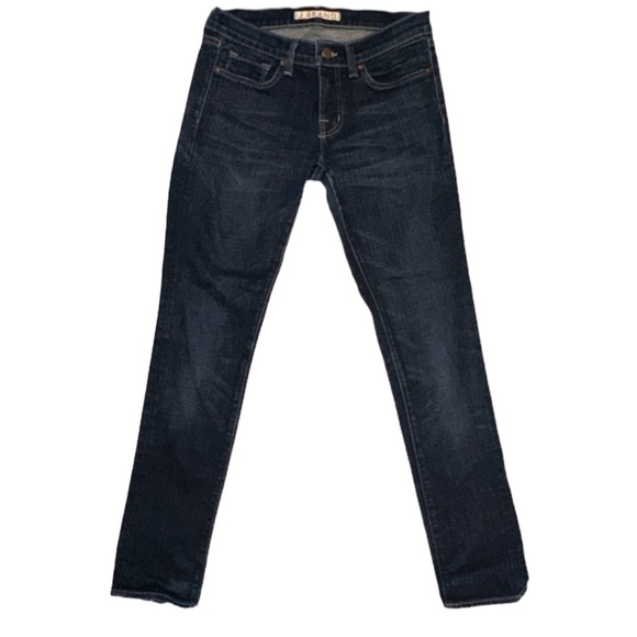 J Brand Skinny Leg Dark Wash Stretch Denim  Size 27 - Picture 1 of 8